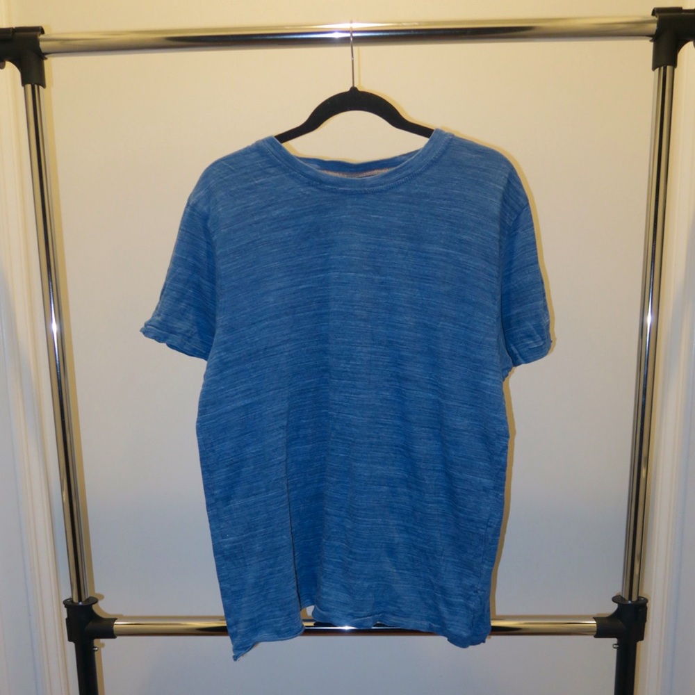 Blue Short Sleeve Men's Tee